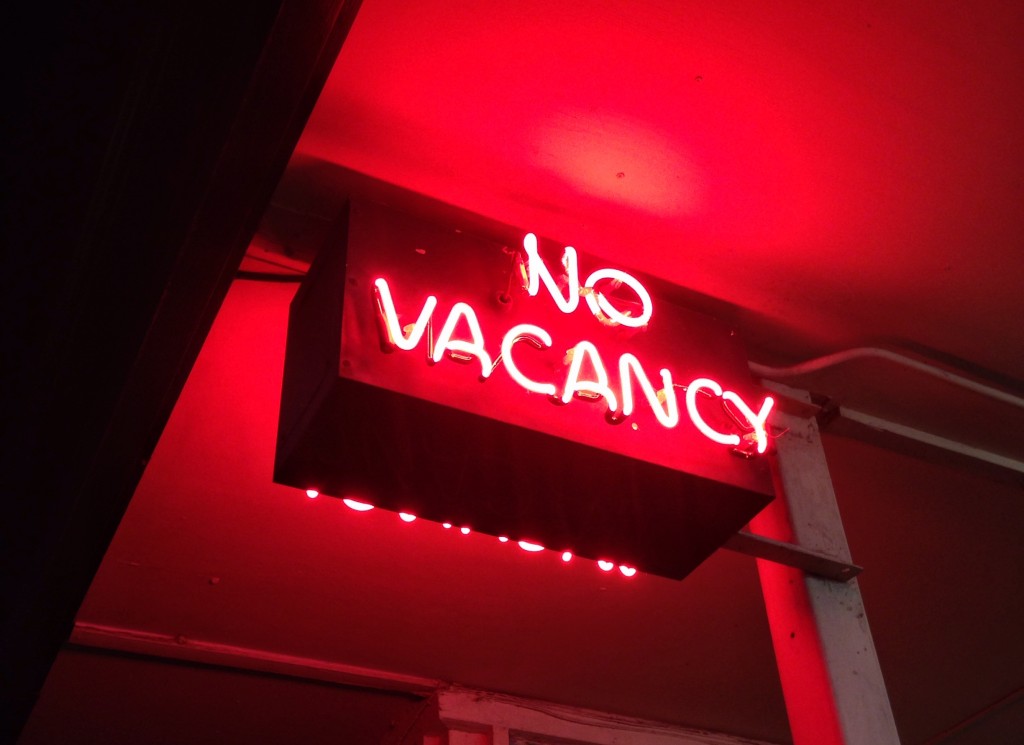 No Vacancy